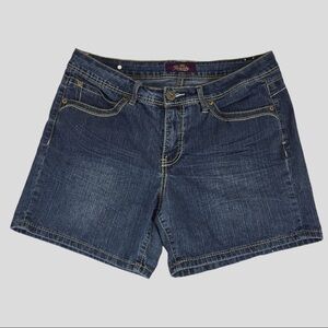 Royalty Jean Shorts Womens 12 Medium Wash Denim Shorts